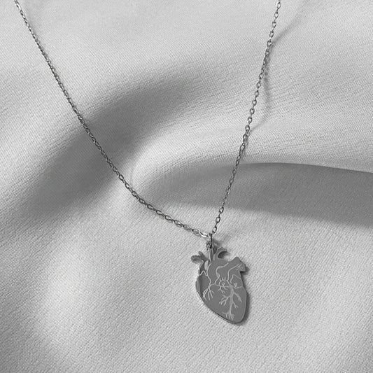 Collana cuore anatomico