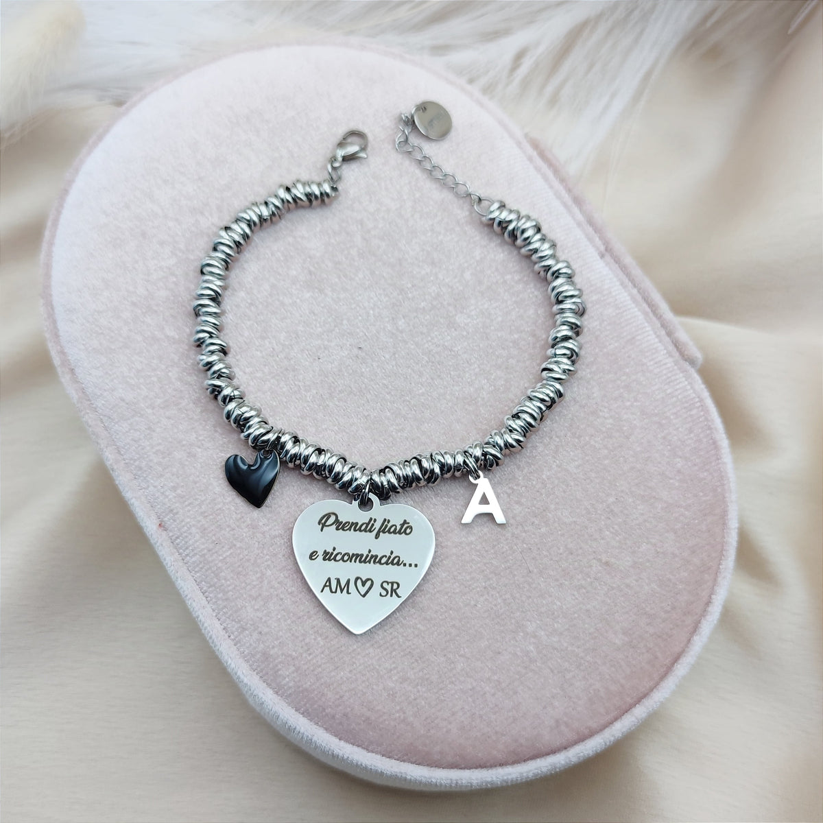 Bracciale heart PERSONALIZZABILE a partire da €18,90