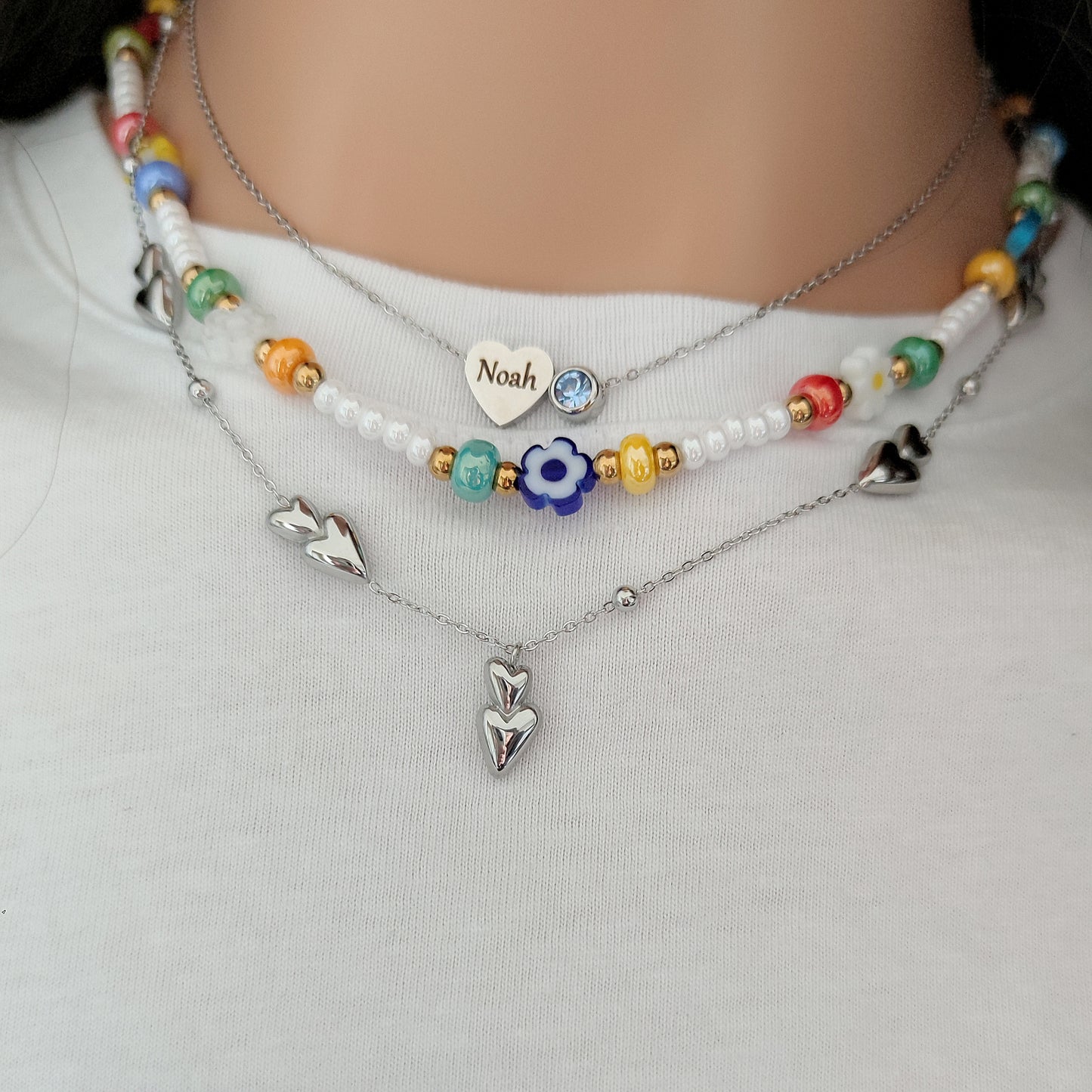 Collana fiorellini
