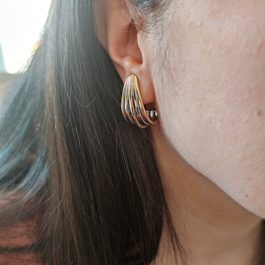 Orecchini afrodite bicolor