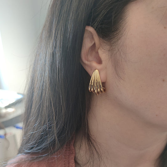 Orecchini afrodite gold