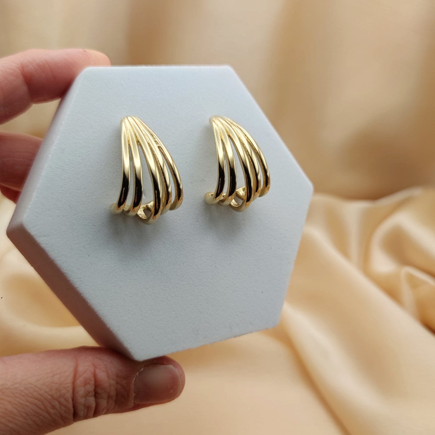 Orecchini afrodite gold