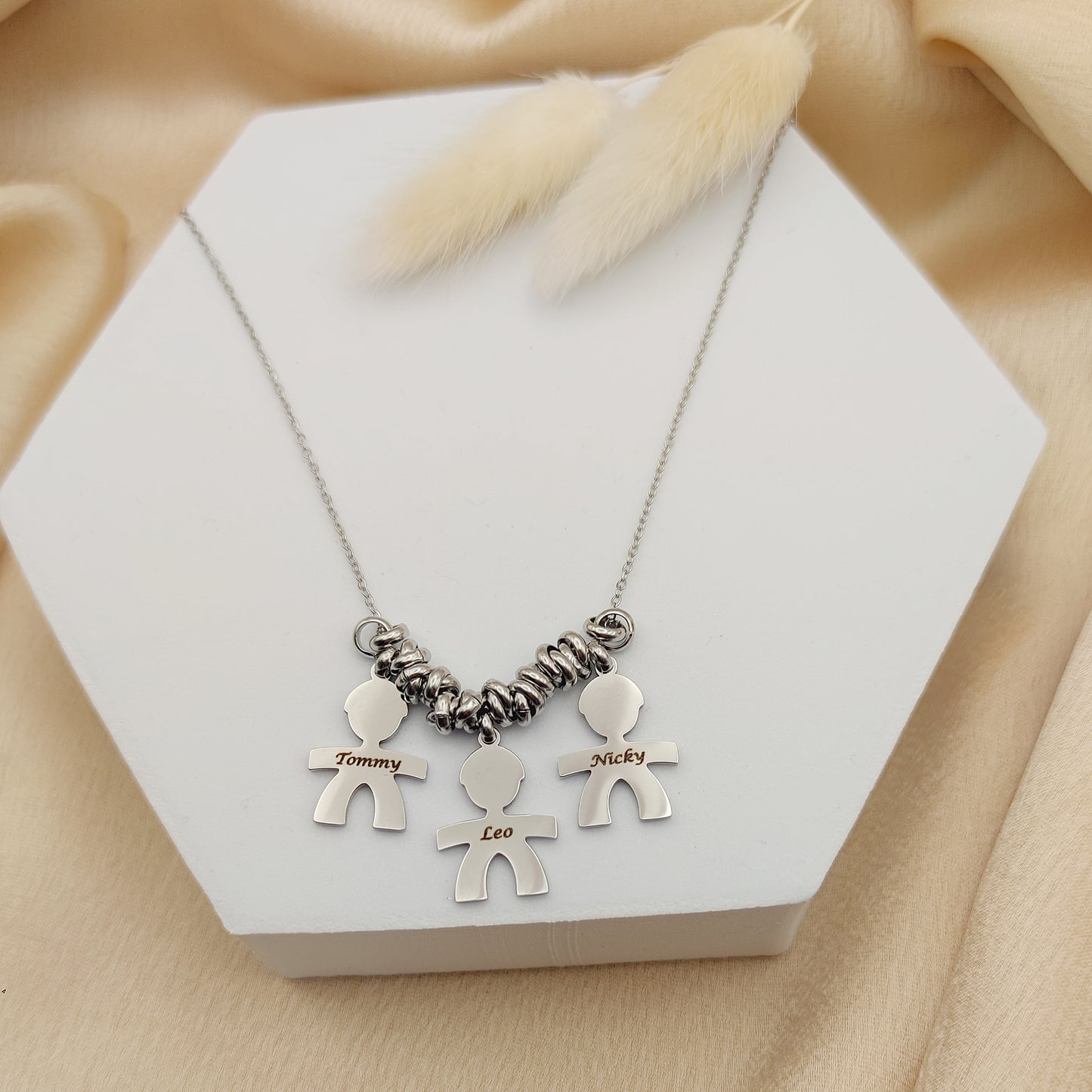 Collana tre bebè PERSONALIZZABILE