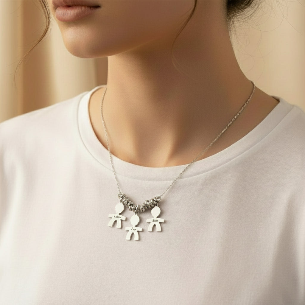 Collana tre bebè PERSONALIZZABILE