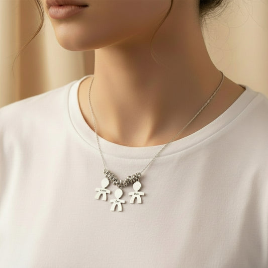 Collana tre bebè PERSONALIZZABILE
