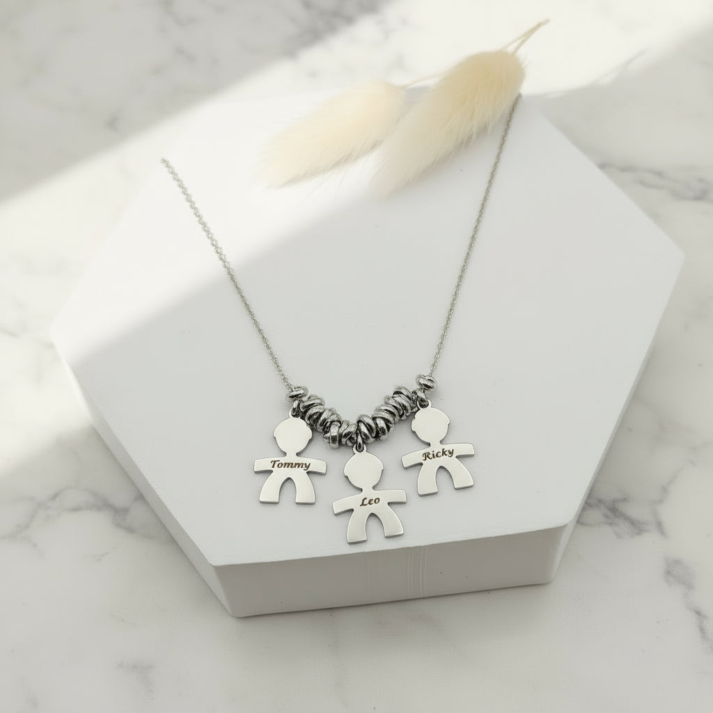 Collana tre bebè PERSONALIZZABILE