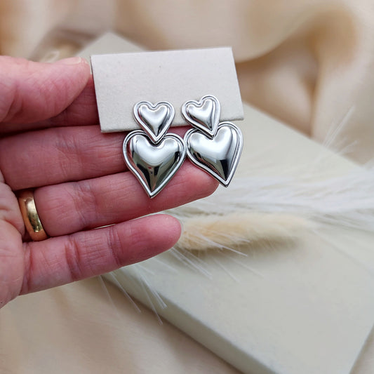 Orecchini core silver