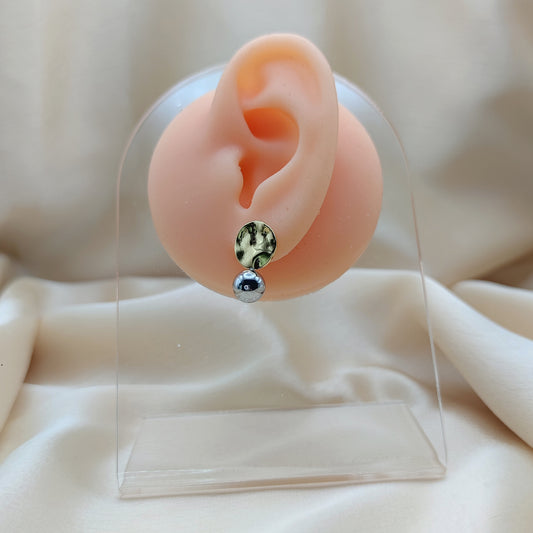 Orecchini sidney bicolor