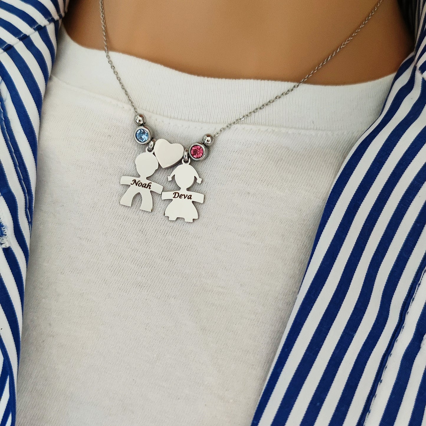 Collana bebè punti luce