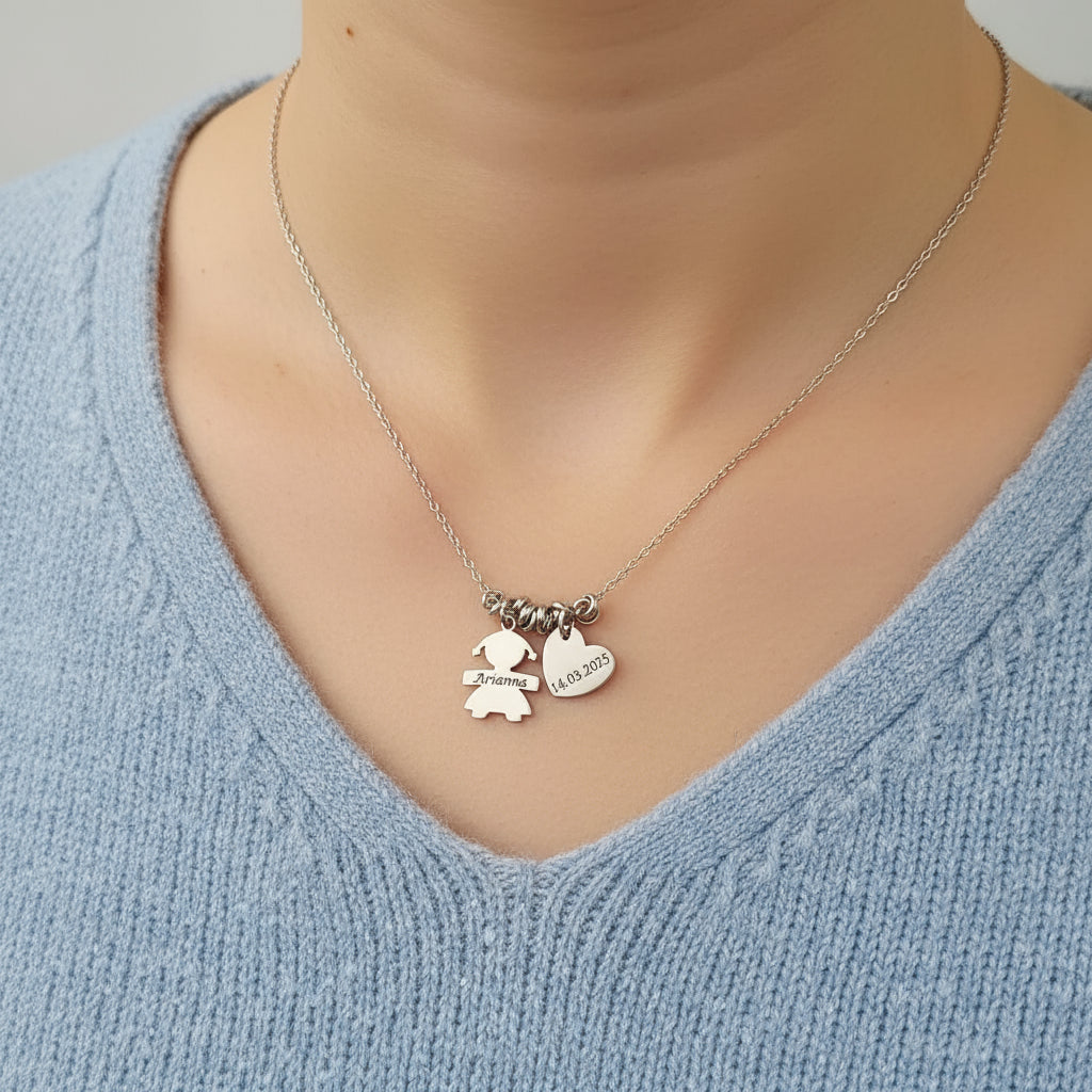 Collana baby heart
