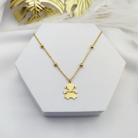 Collana bebè sfera