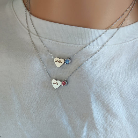 Collana denys due fili PERSONALIZZABILE