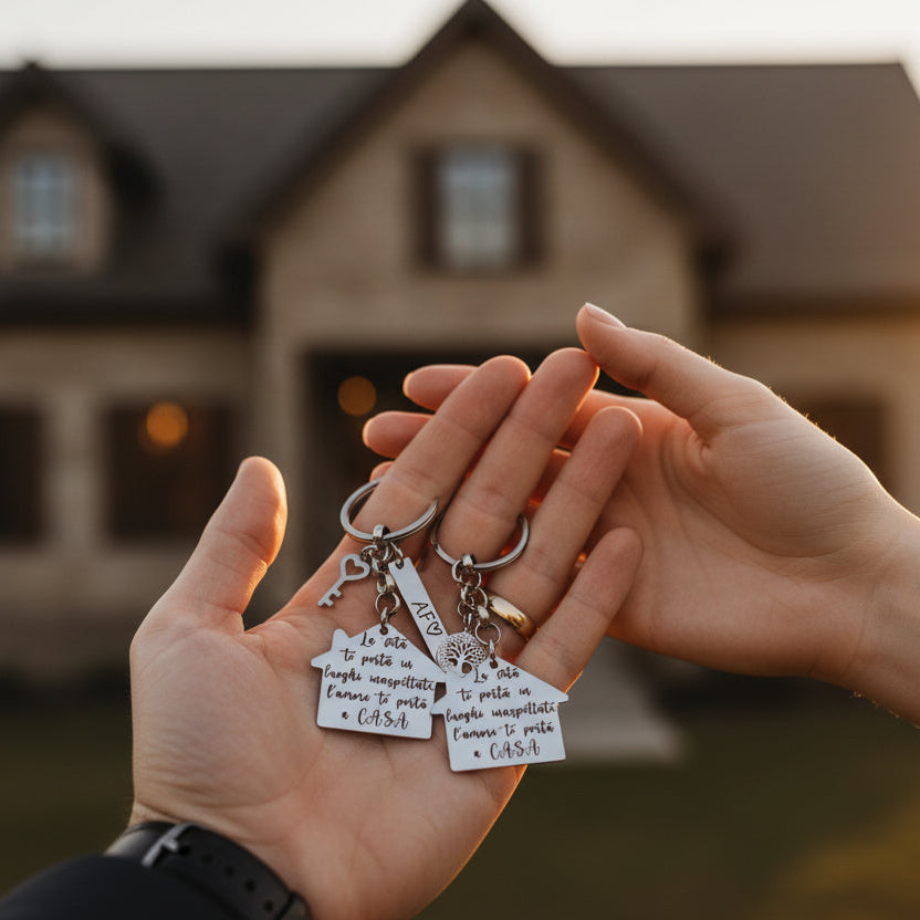 portachiavi casetta multicharms PERSONALIZZABILE a partire da 19,90