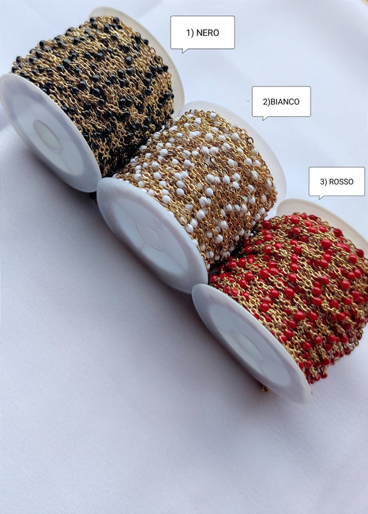 Collana smaltata targhetta gold PERSONALIZZABILE