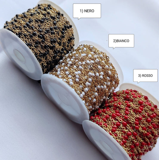 Collana smaltata targhetta lory gold PERSONALIZZABILE a partire da €20,90