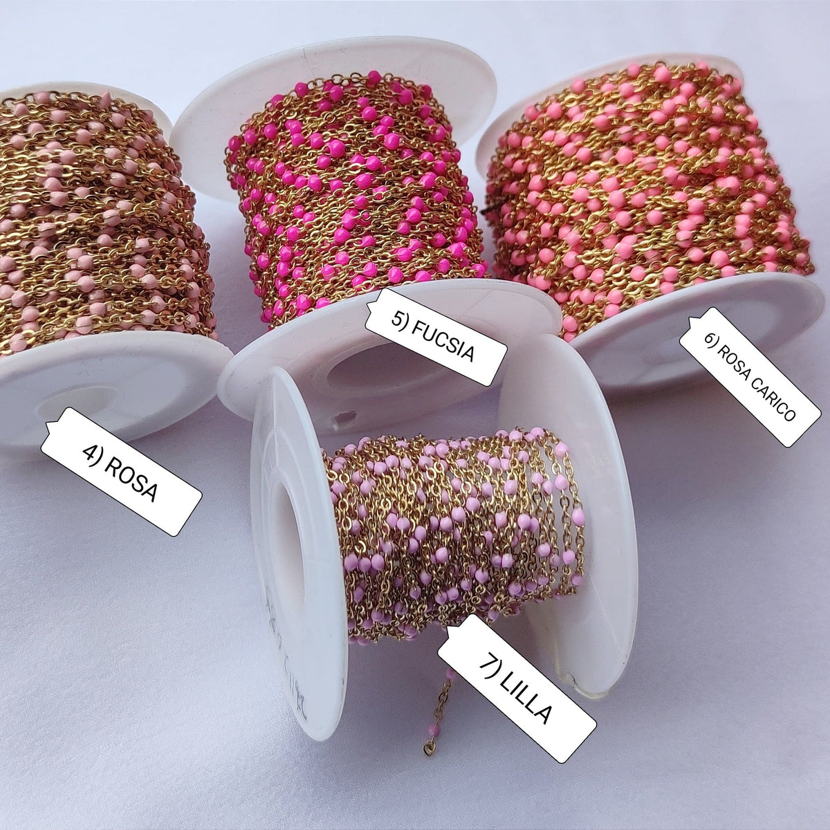 Collana smaltina gold PERSONALIZZABILE a partire da €20