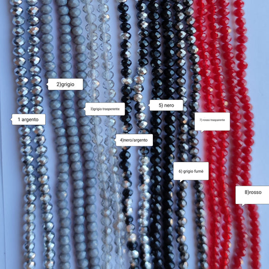 Collana luce 1 iniziale PERSONALIZZABILE