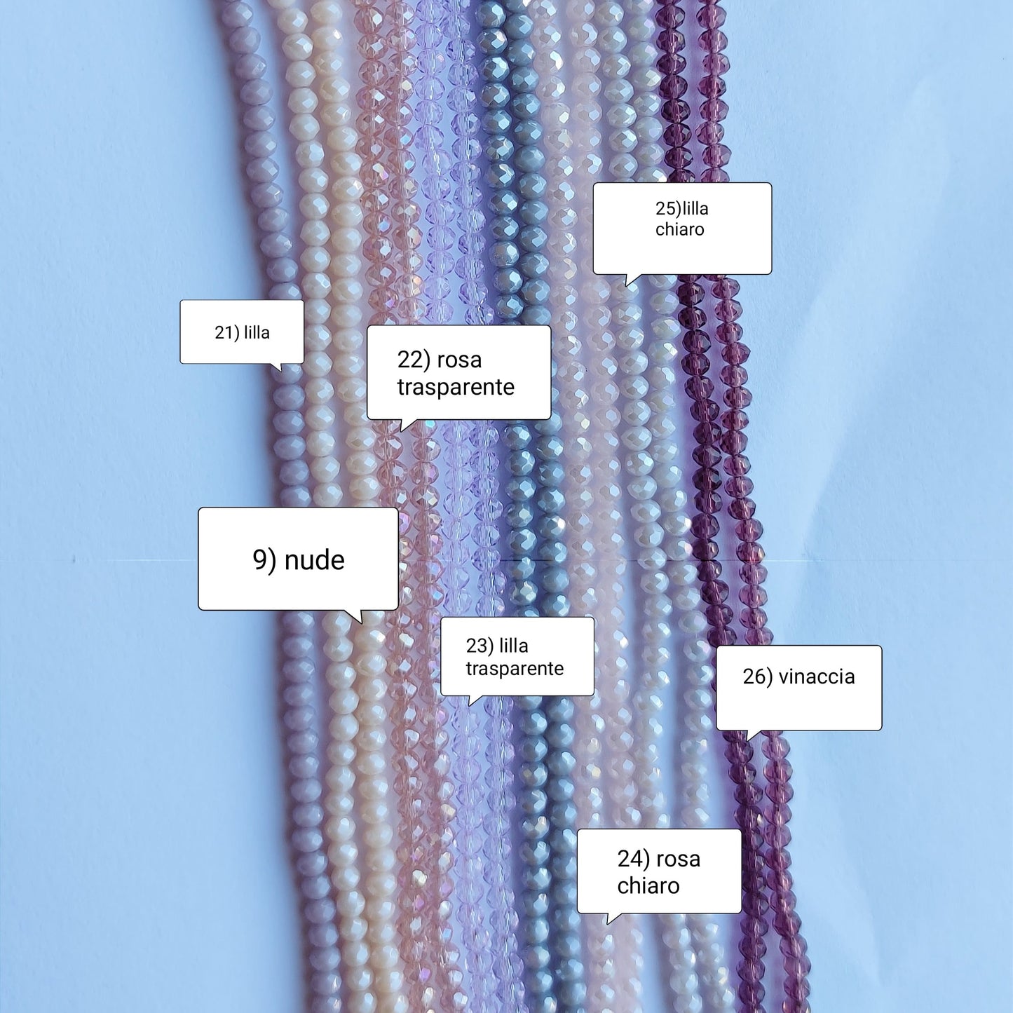 Collana luce 1 iniziale PERSONALIZZABILE