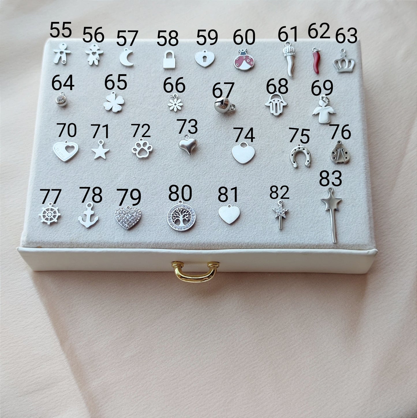 Collana luce cuore piatto PERSONALIZZABILE