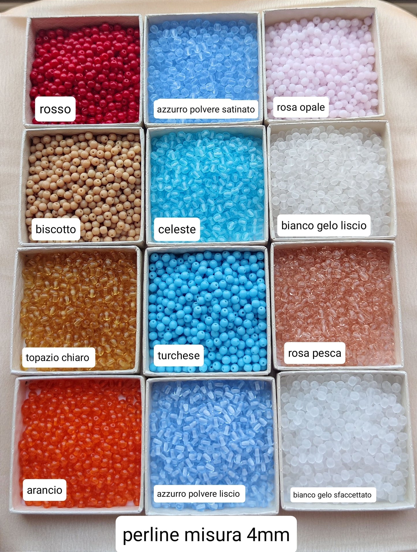 Collana bebè con perline