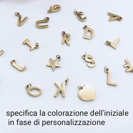 Collana smaltina con charms PERSONALIZZABILE a partire da €10