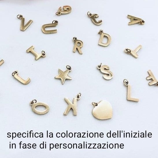 Collana smaltina gold PERSONALIZZABILE