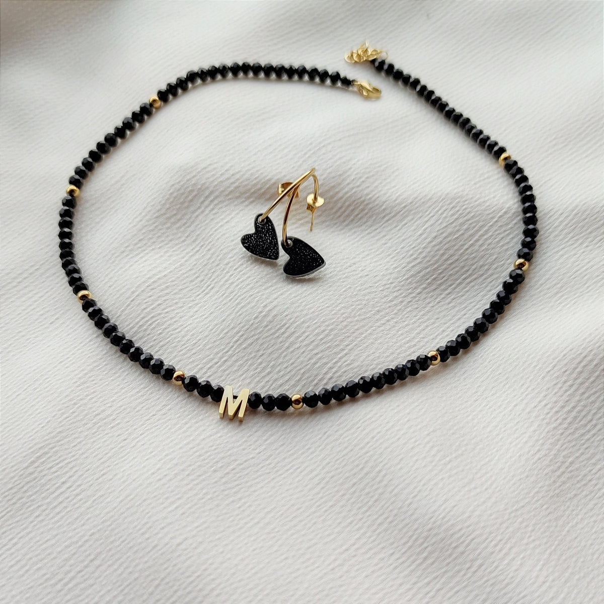 Collana luce 1 iniziale PERSONALIZZABILE