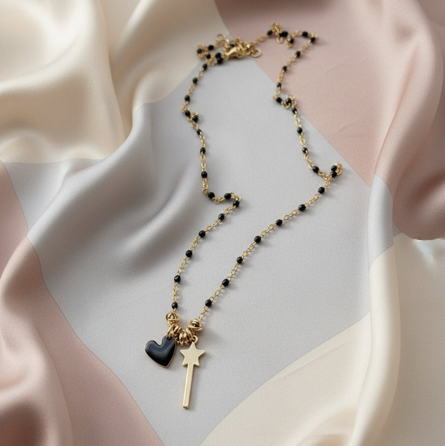 Collana smaltina con charms PERSONALIZZABILE a partire da €10
