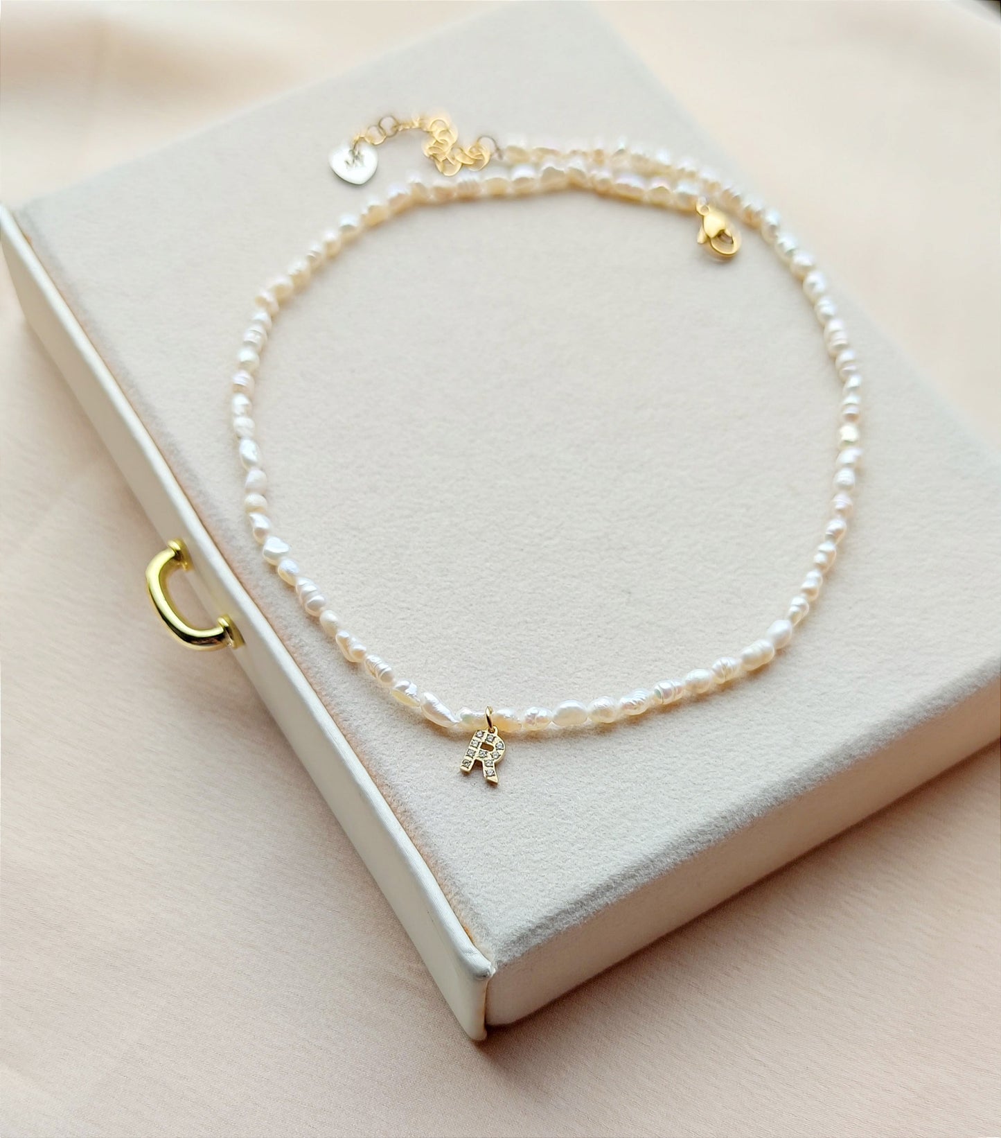 Collana perline di fiume PERSONALIZZABILE