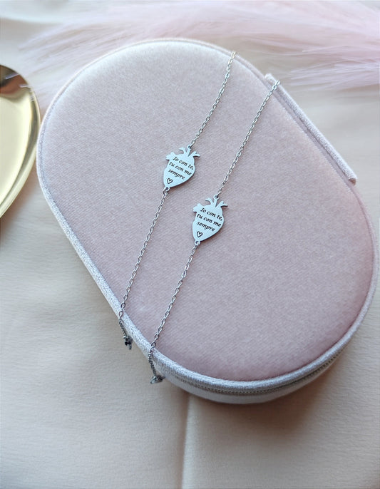 Bracciale cuore anatomico