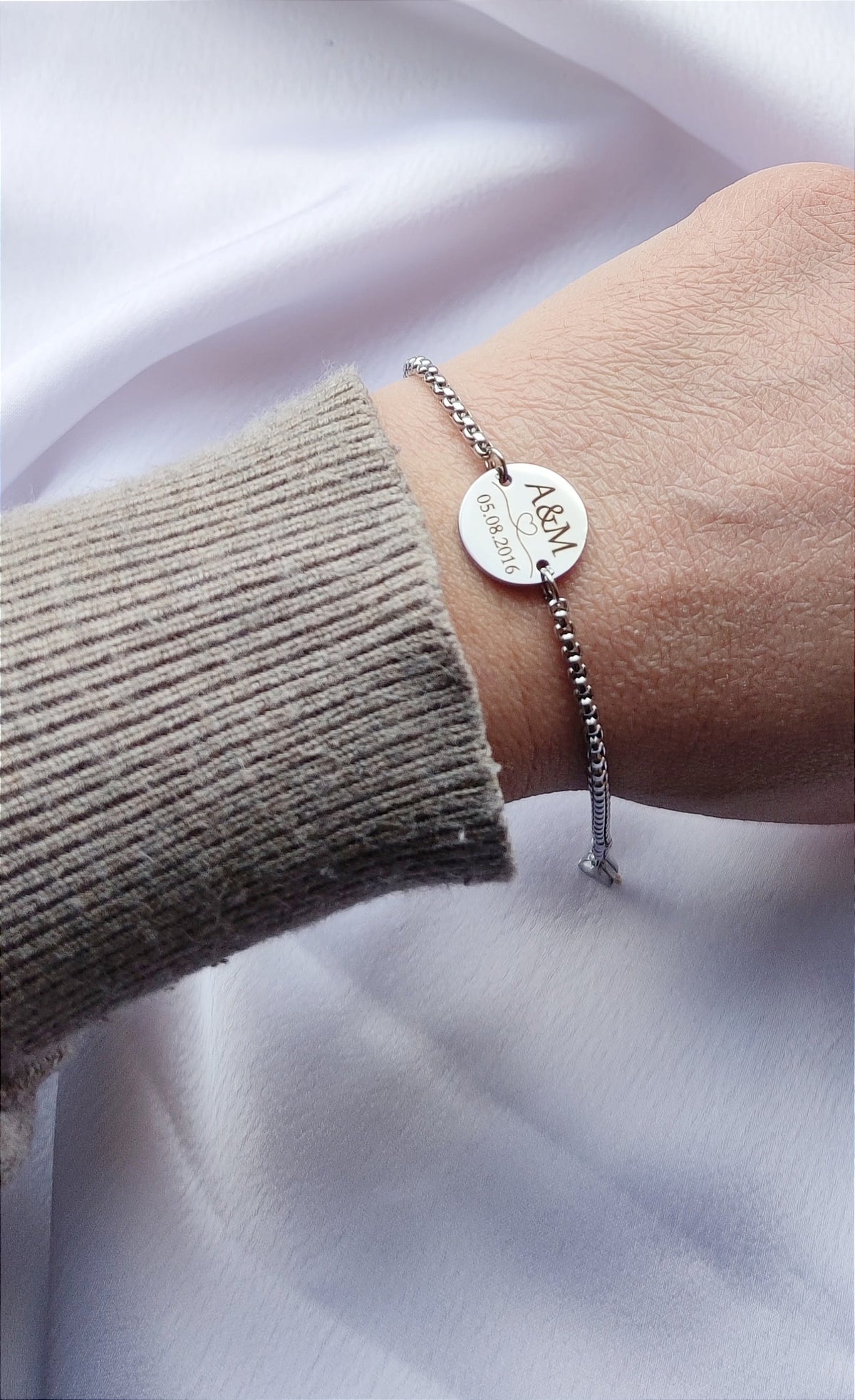 Bracciale io e te PERSONALIZZABILE