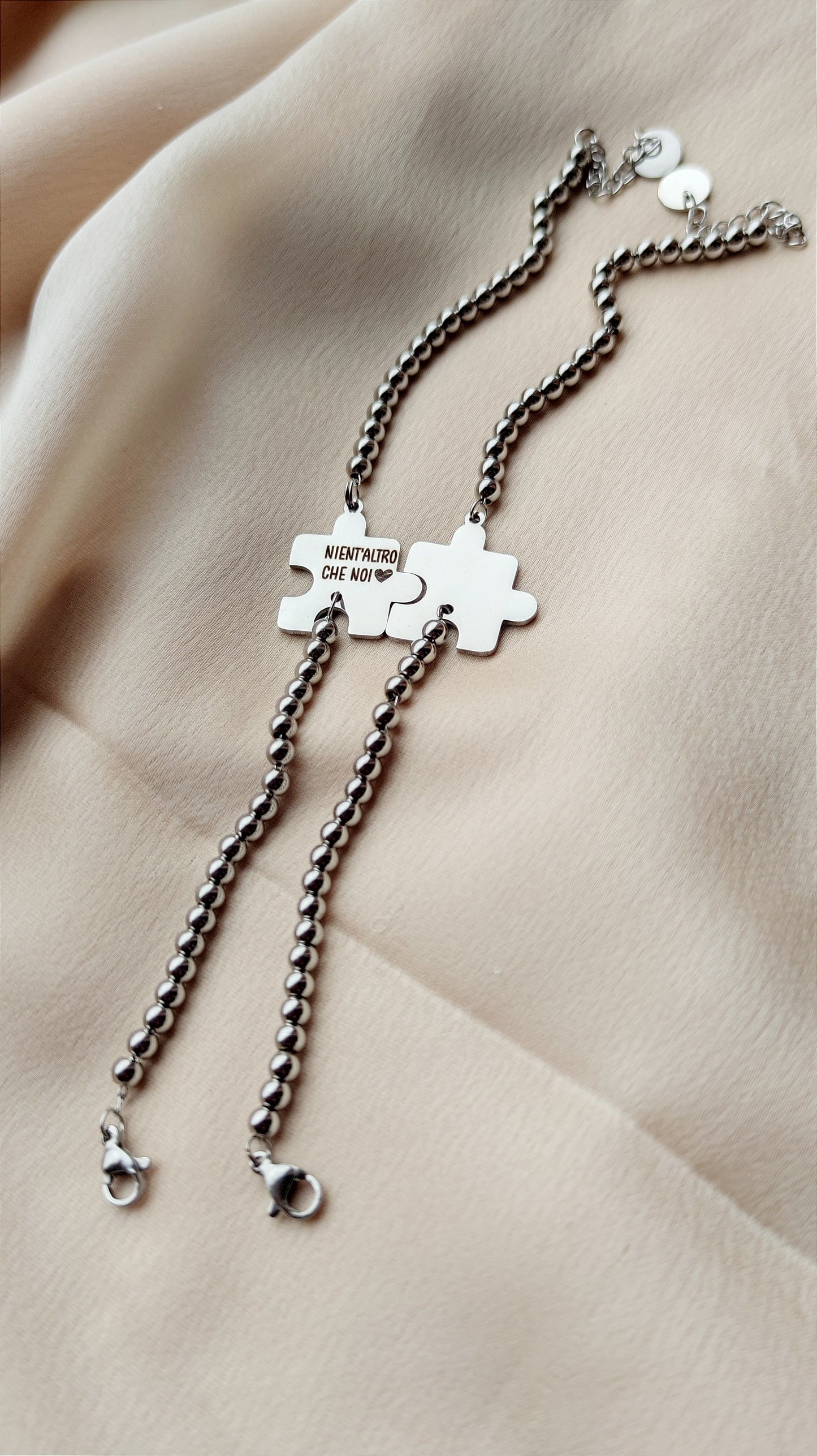 Bracciale puzzle PERSONALIZZABILE