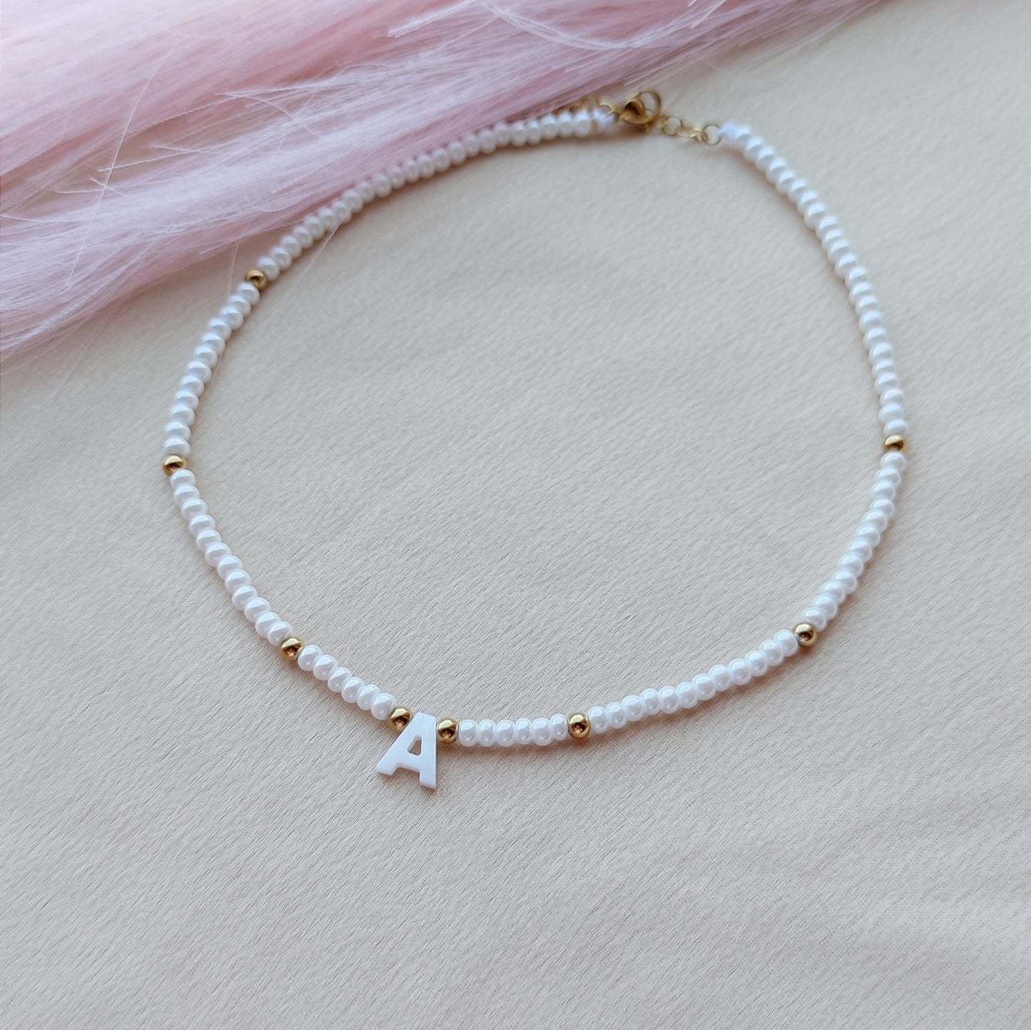 Collana letters PERSONALIZZABILE