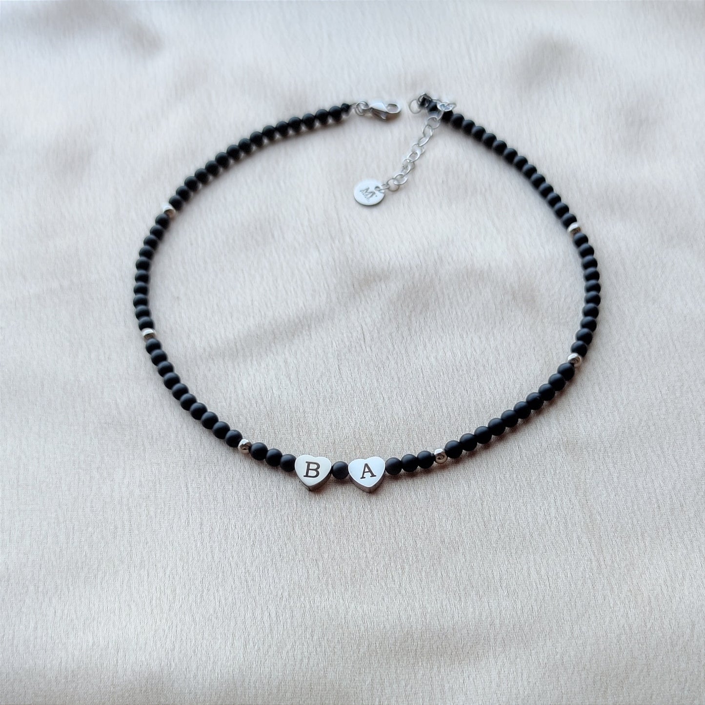 Collana harley due cuori PERSONALIZZABILE