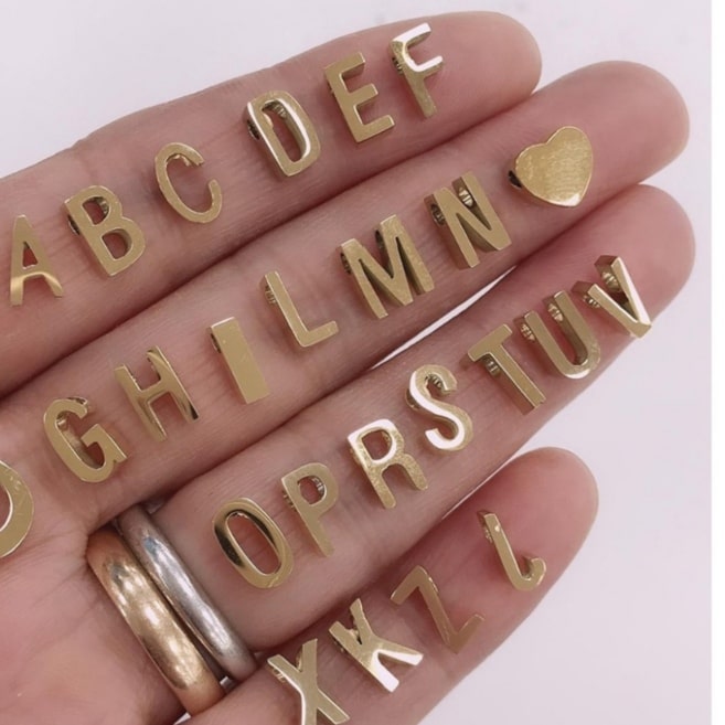 Collana Letterina gold PERSONALIZZABILE