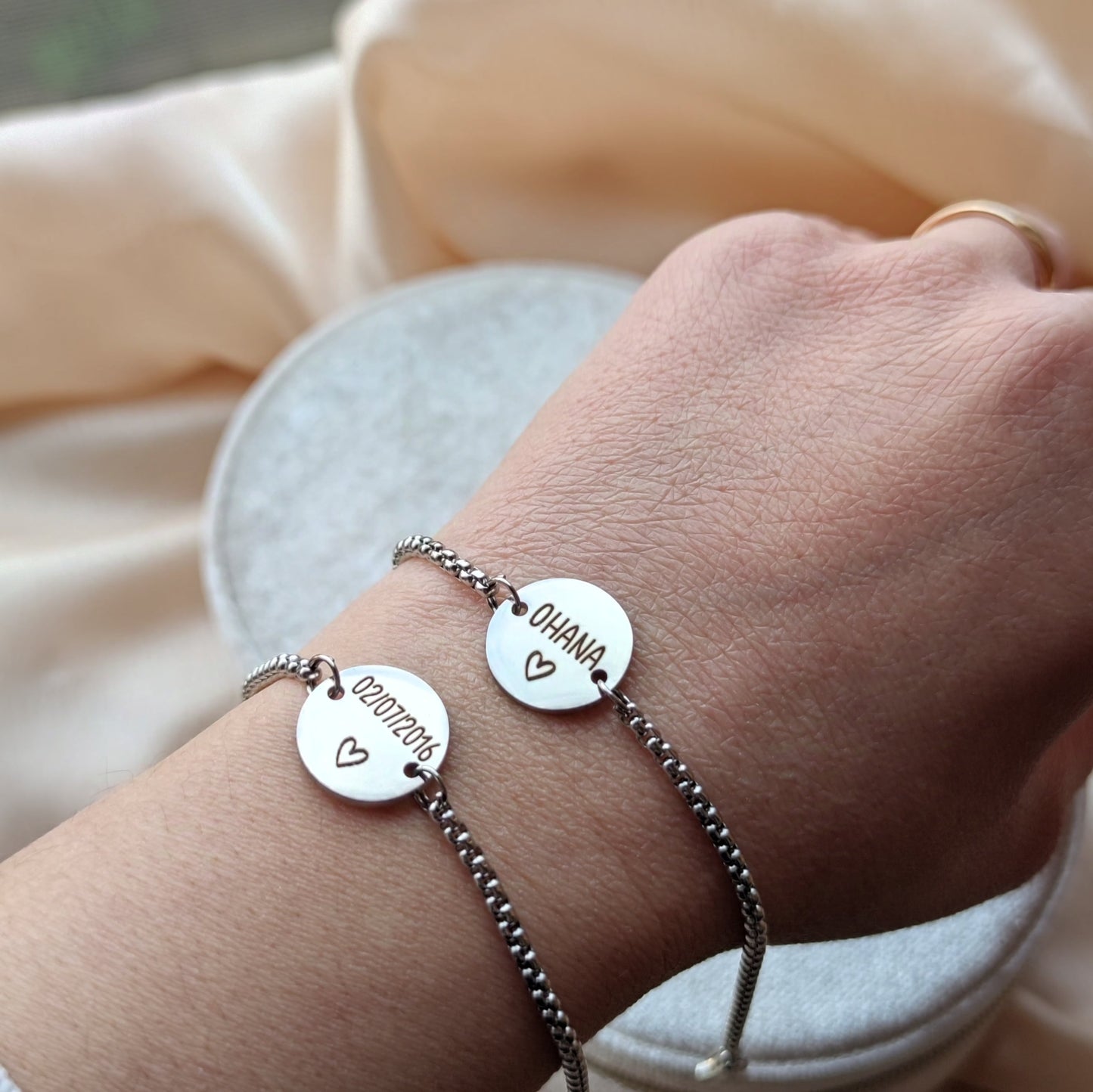 Bracciale io e te PERSONALIZZABILE