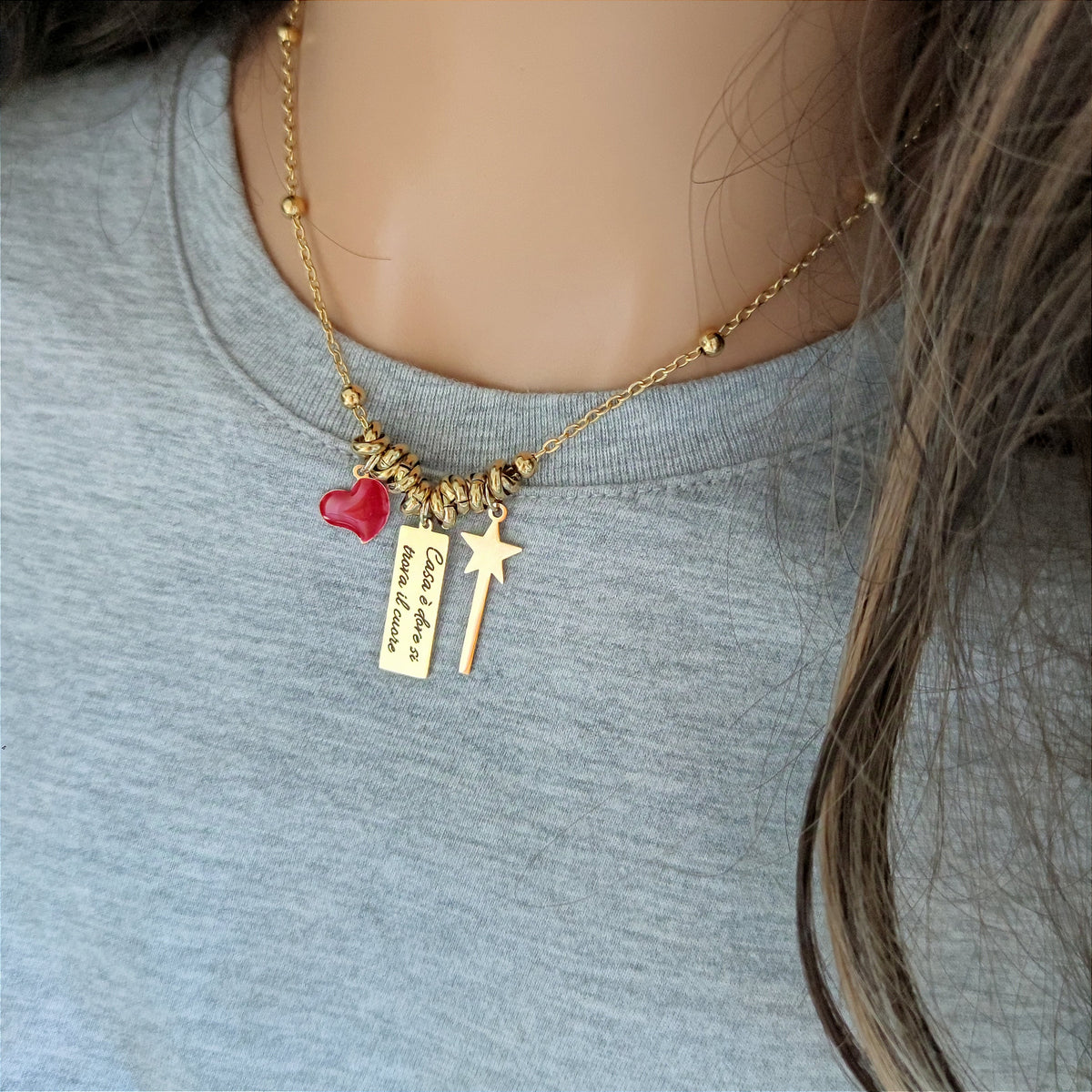 collana targhetta PERSONALIZZABILE a partire da €20,90