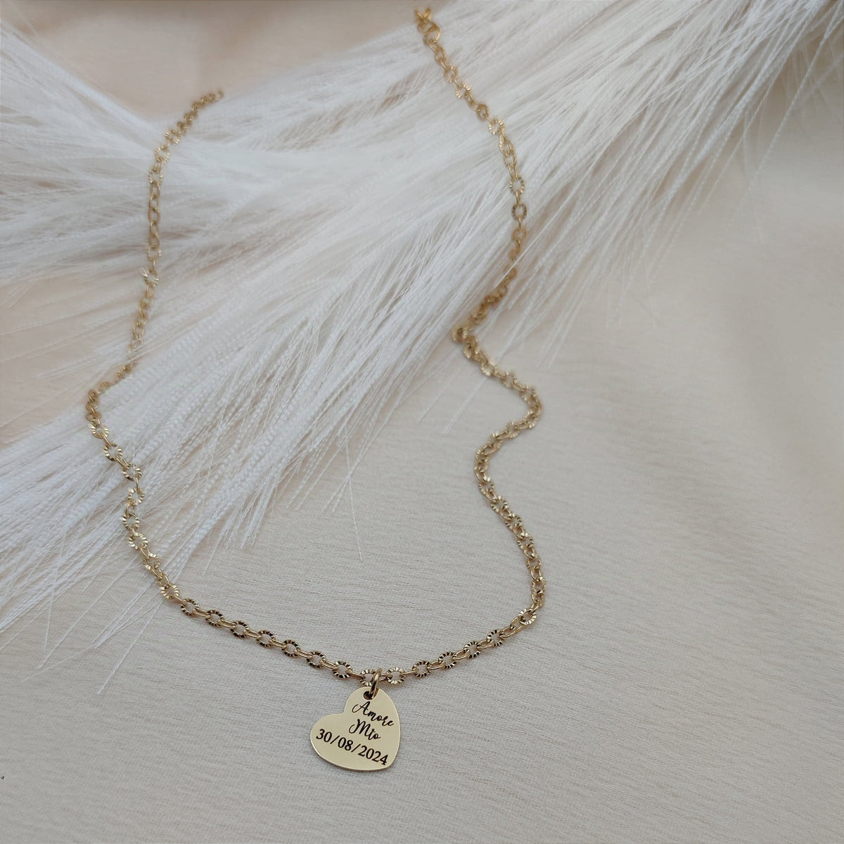Collana cuoricina gold PERSONALIZZABILE🌟
