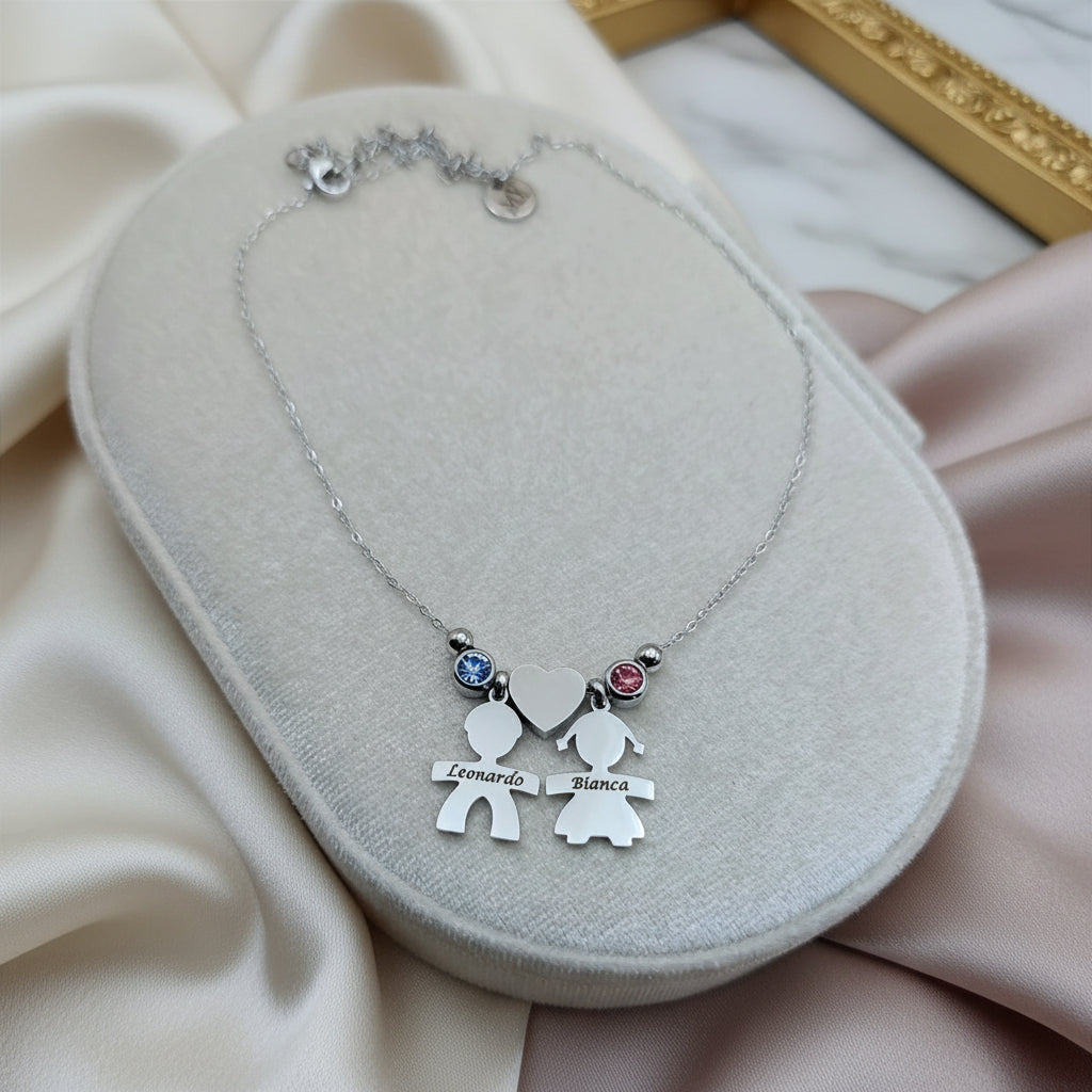Collana bebè punti luce