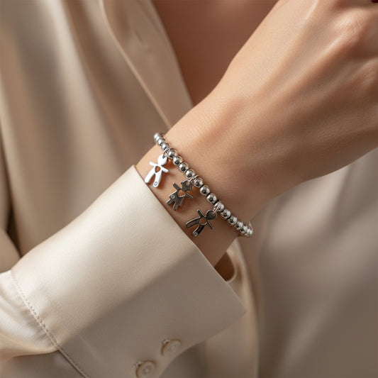 Bracciale sfera 3 bebè