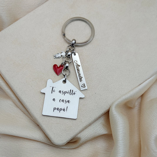 Portachiavi casa bebè