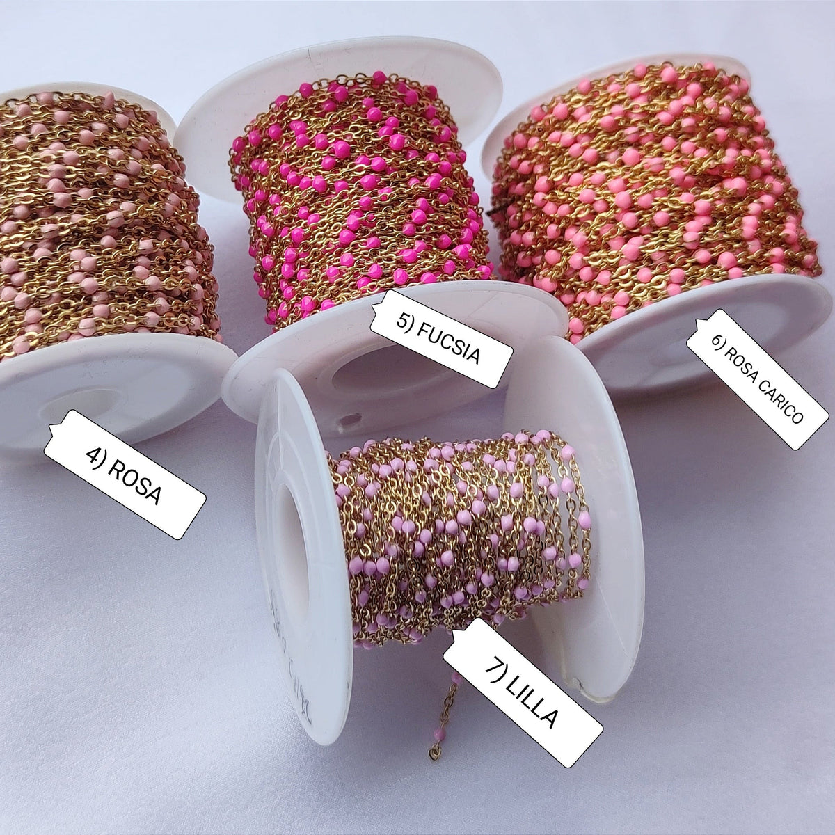 Collana smaltina iniziale PERSONALIZZABILE a partire da €20