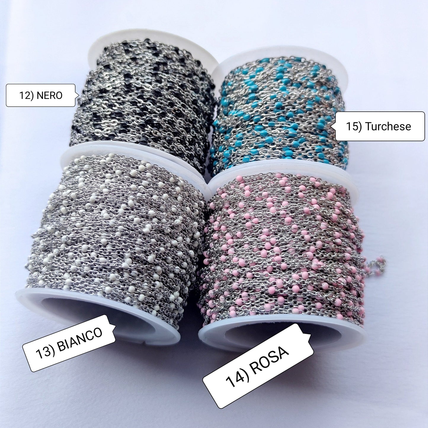 Collana smaltina silver PERSONALIZZABILE a partire da €20