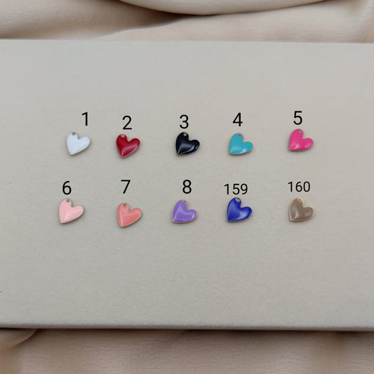 Orecchini cerchietto charm PERSONALIZZABILI