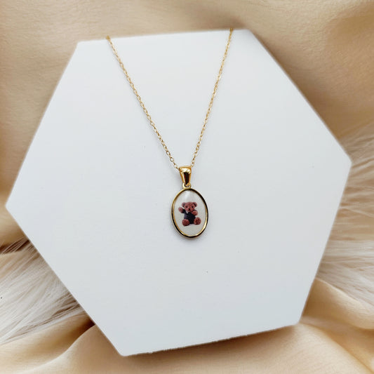 Collana Teddy ovale