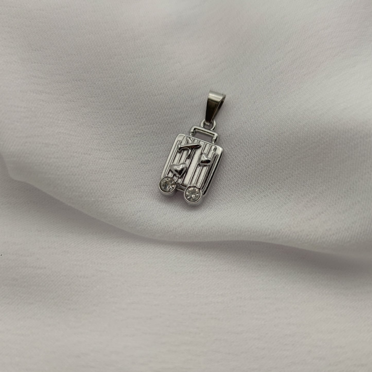 Ciondolo trolley acciaio