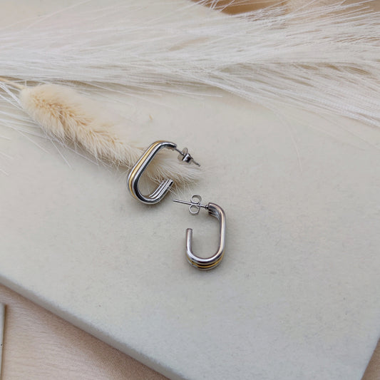 Orecchini nirvana bicolor