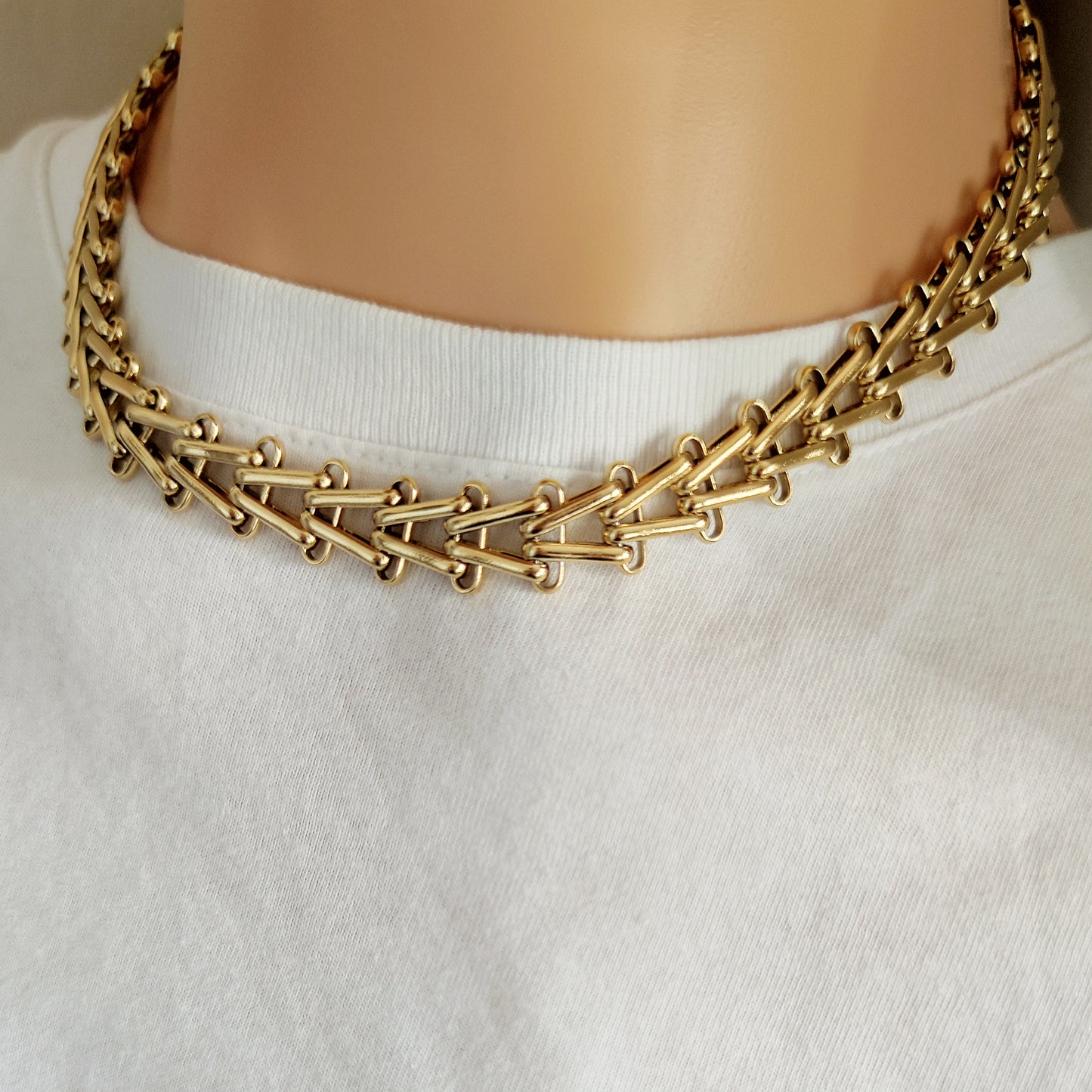 Collana twist gold