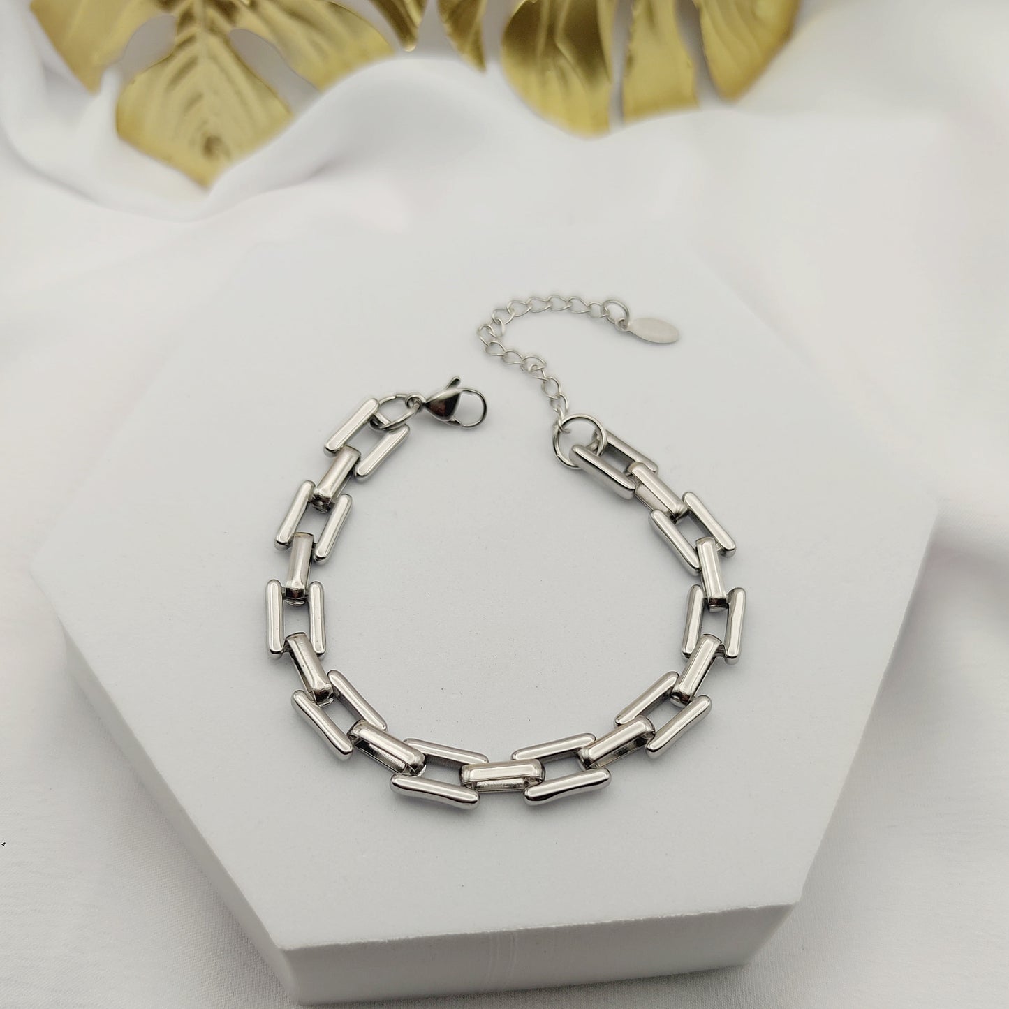 Bracciale squared argento