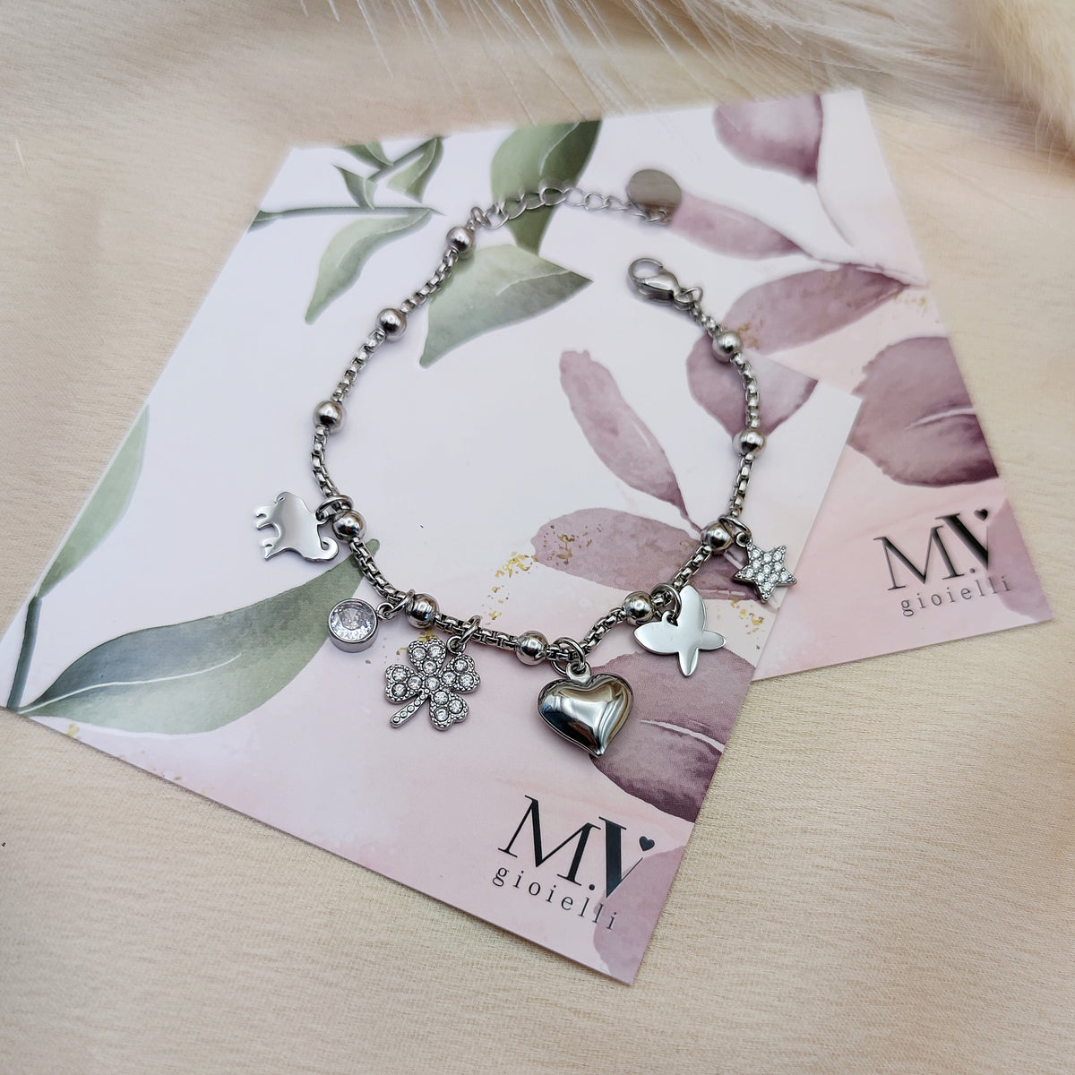 Bracciale fantasy silver